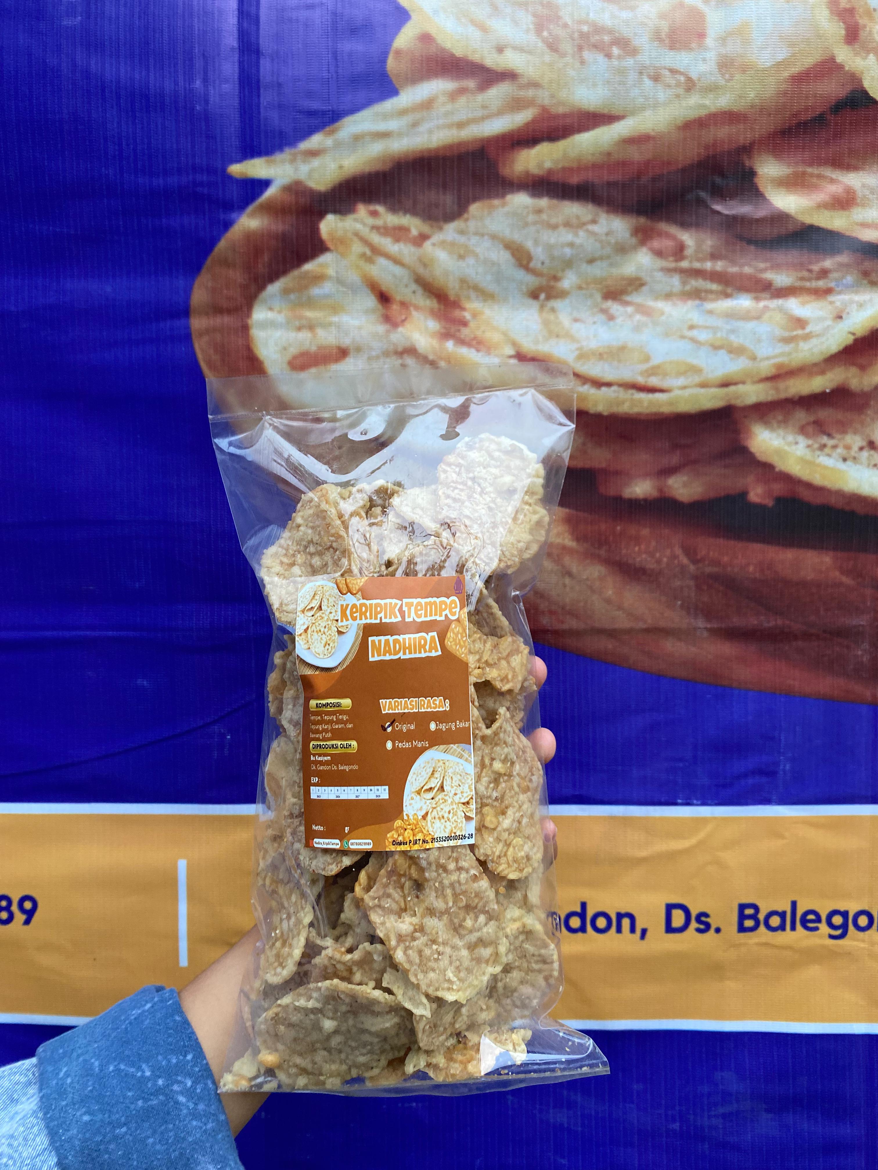 Keripik Tempe Nadhira - Original